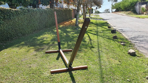 Suporte De Rede De Madeira Garapeira