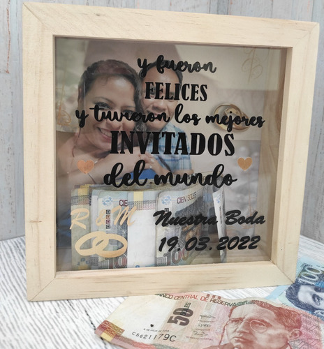Imagen 3 de 3 de Alcancía Personalizada - Regalos Parejas - San Valentín