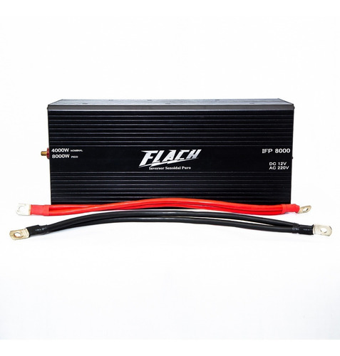 Inversor De Tensão Onda Pura 12v Para 220v 8000w Pico Flach