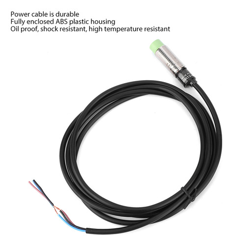 Sensor Inductivo De Proximidad Pr12-4dn Berm De 3 Hilos Sin