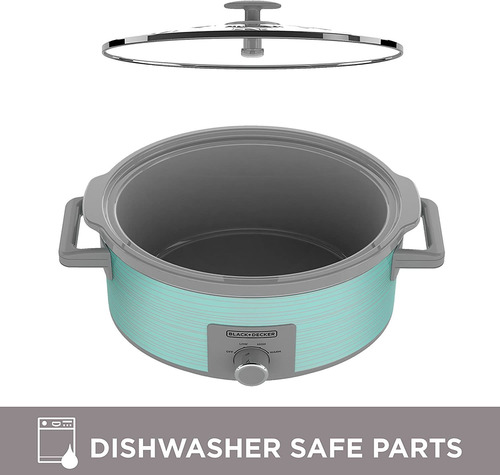 Imagen 5 de 8 de Black+decker Sc2007d Olla Lenta, 7 Cuartos De Galon, Color V