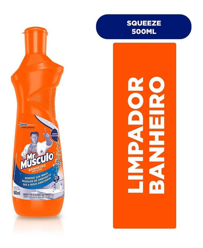 Limpador Mr. Músculo Banheiro Squeeze 500 Ml