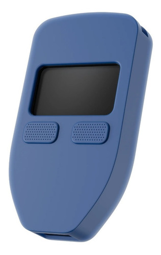 Trezor One Funda Silicona Hardware Wallet Azul Original
