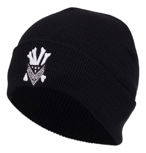 Gorro De Punto De Invierno La Angeles Crimes Bordado Tejido