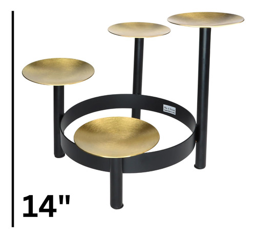 Candelabro Religioso De Adviento De Navidad En Hierro Forjad