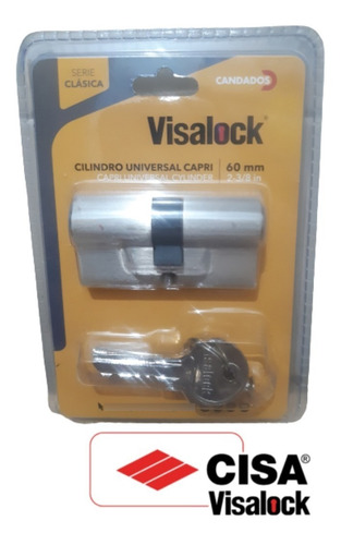Cilindro 60mm Visalock