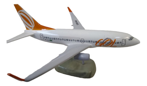 Maqueta Avion De Resina 737 Gol Linhas Aereas