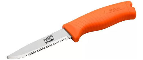 Cuchillo Bahco 1446 Float Supervivencia Flotante Reflectante Color Naranja