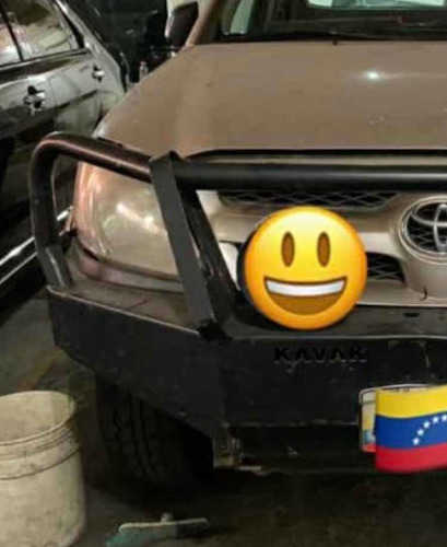 Parachoque Viga Delantero Viper Toyota Hilux 120 Verde