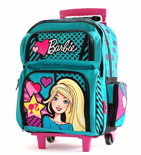 Mochila De Carrito Barbie Con Licencia Original 18' Love
