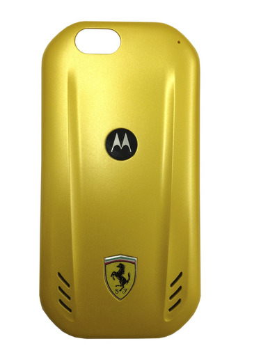 Tapa Bateria I867 Ferrari Amarilla Nextel Iden Motorola