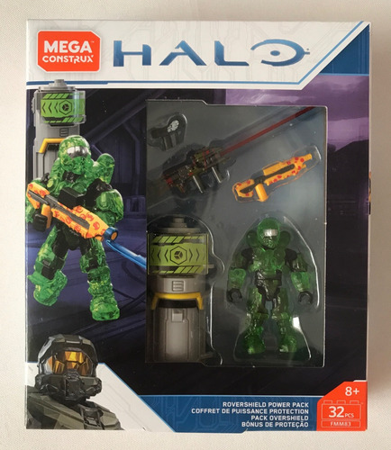 Halo Mega Construx Rovershield Power Pack Fmm83 32pz 32 (Usado)