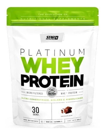 Whey Protein Star Nutrition  Sabor Vainilla En Bolsa De 908g