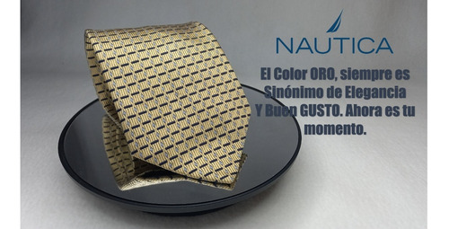 100% Seda Fino Y Elegante Diseño Varonil Corbata Náutica 