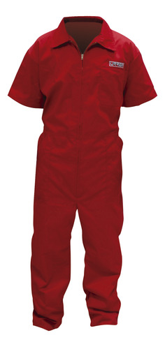 Overol Color Rojo Talla M Urrea