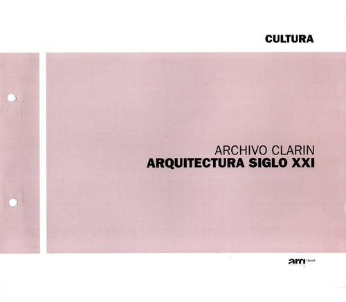Fichas De Arquitectura Clarin Coleccion Cultura Siglo Xxi (Usado)