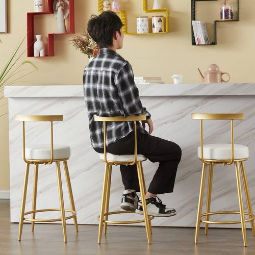Ontihang Juego De 2 Taburetes De Bar De Cocina Para Desayuno