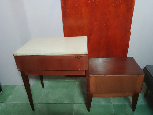 Cómoda Antigua Con Marmol (Usado)