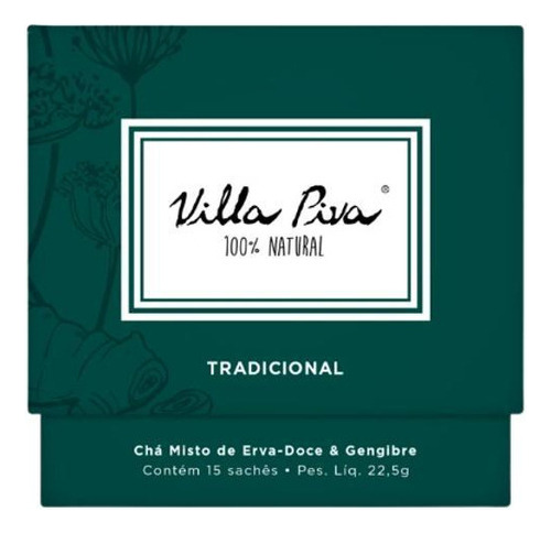 Chá Misto Tradicional Villa Piva 15 Sachês