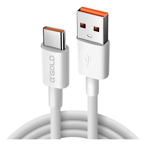 Cabo Carregador Usb Tipo C 6a Carregamento Rápido Para Xiaom