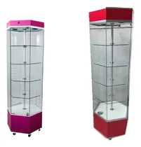 Comprar Aparador Exhibidor, Vitrina Exhibidora, Mostrador Hexagonal