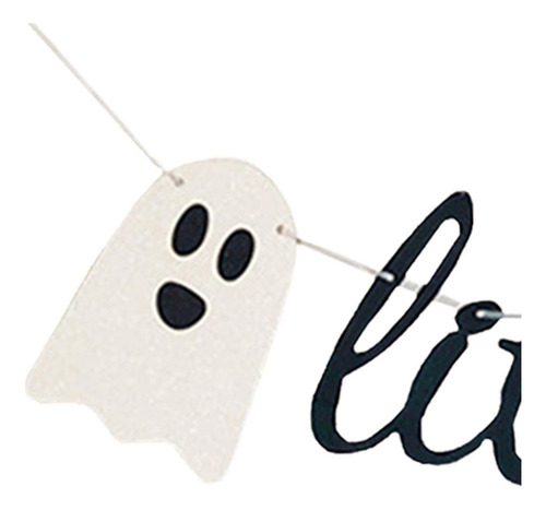 Banner Con Temática De Halloween, Decoración Estilo C