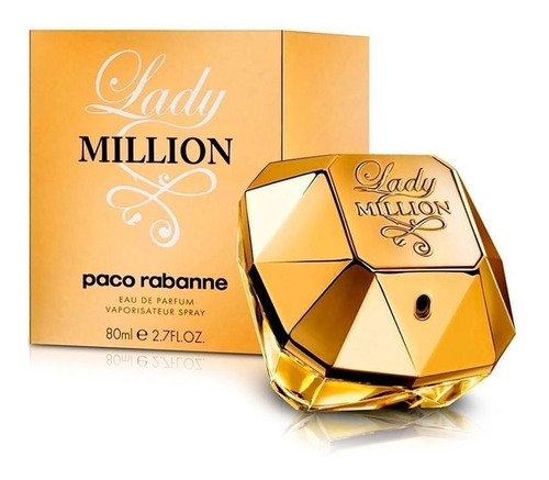 Lady Million Paco Rabanne Edp 80ml Original