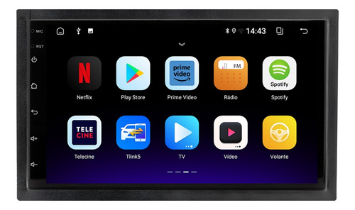 Multimidia Ecosport 2010 2012 Android 13 Carplay 2gb 64gb 7p