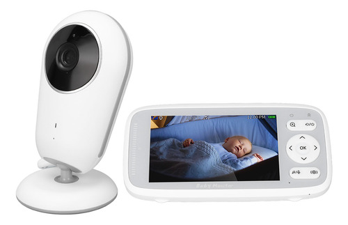 Pantalla De Cámara Infantil Lcd De 4 Pulgadas, 1 Mp, Convers