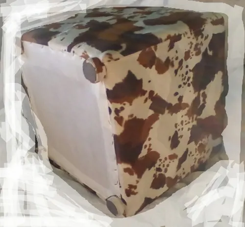 Puff Rígido Cubo 45 X 45 Cm