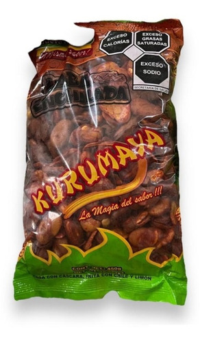 Haba Enchilada Con Cascara Botana De 450g