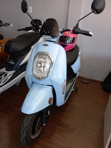 Imagen 15 de 25 de Moto Electrica Sunra Grace Bateria Litio No Kymco Lucky Soco