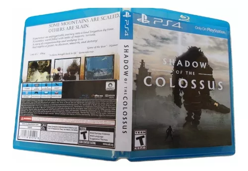 Jogo Shadow of the colossus PS4 PS5