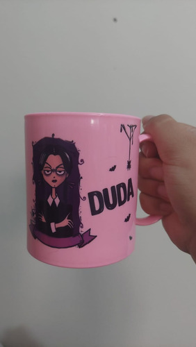 Caneca Polímero Rosa Personalizada