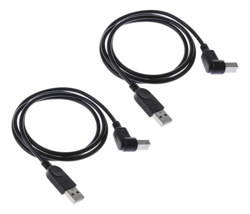 Para 2 Piezas Cable De Extensión Datos Impresora Usb 2