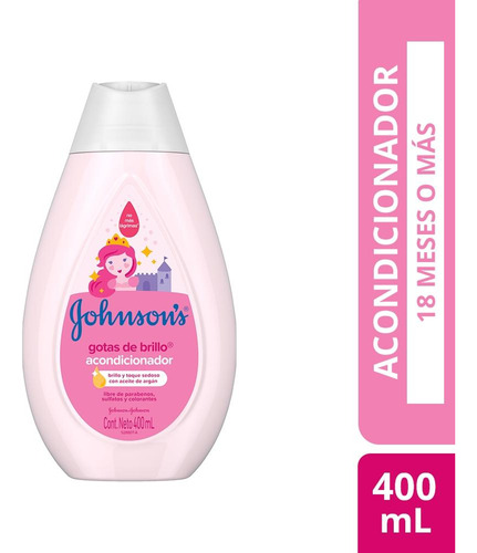 Johnsons Baby Acondicionador Gotas De Brillo 400ml