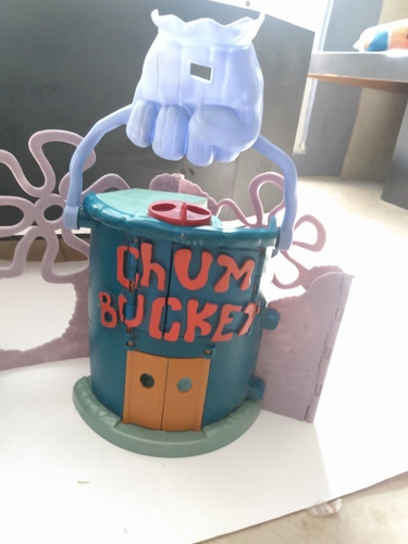 Krusty Krab And Chum Bucket- Mattel