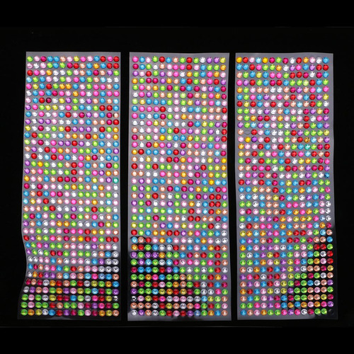 1 De De Imitación Multicolor Autoadhesiva Para
