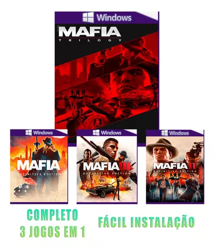 Mafia Triology Pc Digital (3 Jogos Em 1)