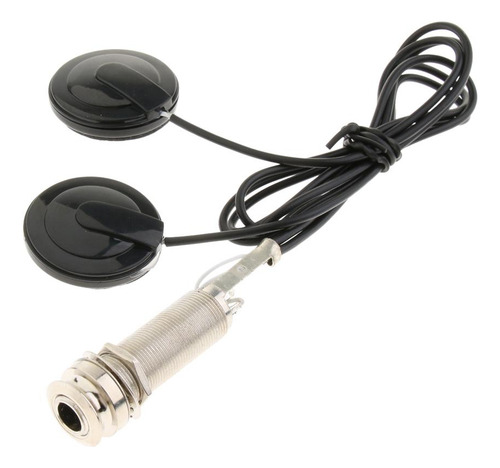 Captador De Microfone De Contato Piezo 2 Transdutor Captador