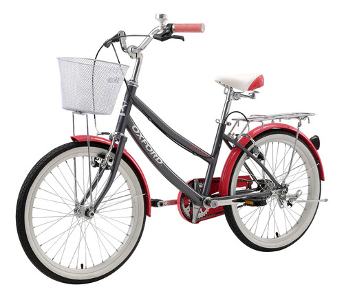 Bicicleta Infantil Oxford Cyclotour Aro 20 Color Gris Tamaño Del Cuadro Tamaño Único
