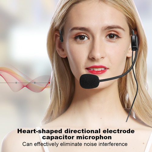 Microfone Amplificador, 2 Peças De Cabeça De Plugue Mini Xlr