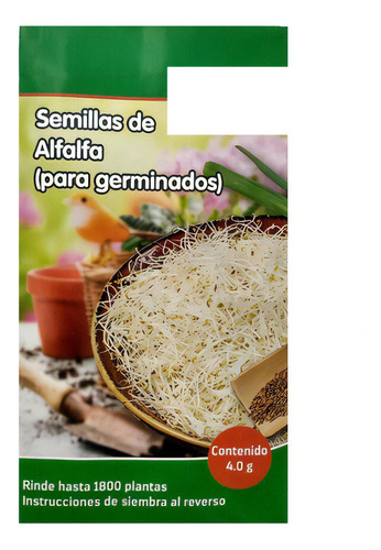 Semillas De Alfalfa Para Germinados