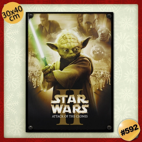 Pack De 3 Posters 30 X 40 Cm - Papel Ilustración / Star Wars