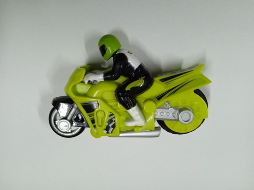 Stunt Rider Driver Hot Wheels Moto Fricción 