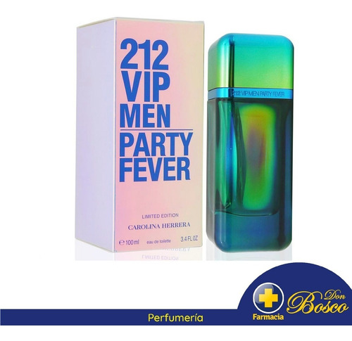 212 Vip Men Party Fever Edt 100 Ml Carolina Herrera 