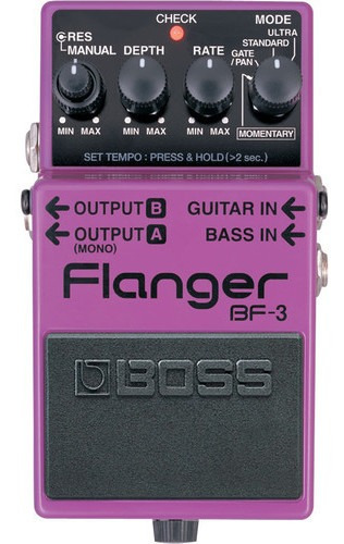 Boss Bf-3 Pedal De Efectos Flanger