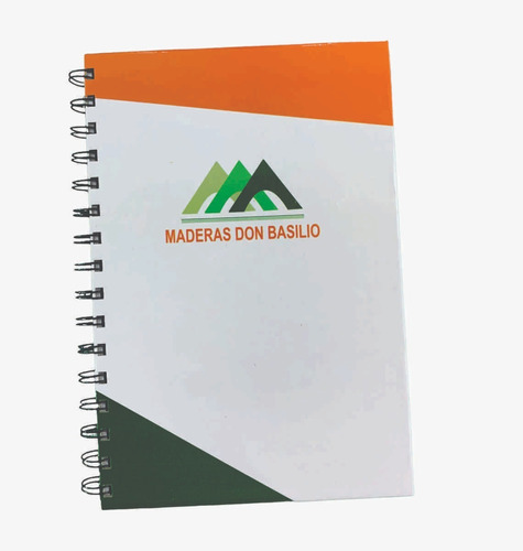 Cuaderno Empresarial Corporativo Personalizado Logo A5 X100