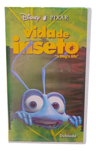 Fita De Vídeo Vhs Vida De Inseto - Disney Pixar - Dublado (Usado)