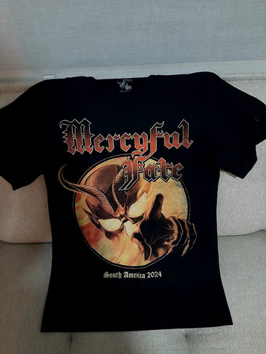 Polera Oficial Concierto Mercyful Fate Chile